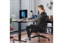 HOMALL Höhenverstellbarer Schreibtisch mit USB & Gedächtnis Bild 1