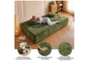HOMALL Klappsofa Olivgrün mit abnehmbarer Abdeckung Bild 5