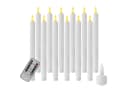 kisidus LED-Kerze LED Weihnachten Kerzen mit Fernbedienung 12pcs Flammenlose Tafelkerzen mit Timerfunktion Bild 2