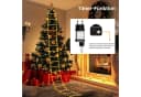 OZAVO LED-Lichterkette mit Weihnachtsmann, 3m, 228 LEDs, Timer, Wasserdicht Bild 1