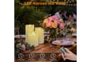 OZAVO LED-Kerze 3er Set Aufladbar mit Fernbedienung & Timer Warmweiß Bild 1