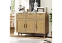 Furnishings Home Sideboard Rattan-Optik Beige Bild 2