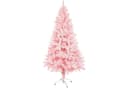 SunJas Künstlicher Weihnachtsbaum Grün/Rosa/Weiß mit Ständer Bild 1