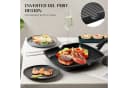 SunJas Grillpfanne 28x28 cm Antihaft Aluminium Bild 4