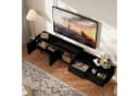 PXloue Lowboard TV-Schrank Rattan Retro 169 cm Braun Bild 1