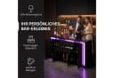 PXloue Kommode Hochglanz Sideboard LED-Ambientebeleuchtung 160 cm Bild 1