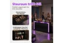 PXloue Kommode Hochglanz Sideboard LED-Ambientebeleuchtung 160 cm Bild 3
