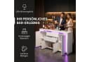 PXloue Kommode Hochglanz Sideboard LED-Beleuchtung 160 cm Bild 1