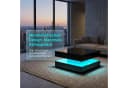 PXloue Couchtisch LED-Couchtisch mit Stauraum und modernem Design Bild 3