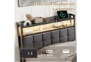 Gdood LED Polsterbett 90x200 cm Mit Stauraum Bild 4