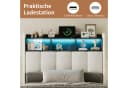 Gdood LED Polsterbett Stauraumbett 90x200 cm Samt Bild 4