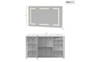 Furnishings Home Badezimmerspiegelschrank mit LED-Beleuchtung und Touchschalter Bild 5