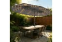 Huracan Sonnenschirm Doppelschirm Dunkelgrau UPF 50+ LED Optional Bild 2