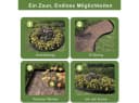 Ferghana Rasenkante Metall Verzinkt Flexible Beetumrandung Garten Bild 5