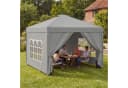 Huracan Faltpavillon mit One-Touch-System und wasserdichter Plane Bild 2