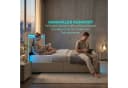 PXloue Polsterbett LED mit Stauraum und Ladeanschluss Beige Bild 3
