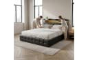 Simurq Polsterbett 160x200 cm mit LED und Stauraum Bild 1