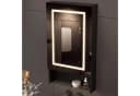 Furnishings Home Badezimmerspiegelschrank Weiß mit LED-Beleuchtung Bild 2