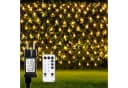 OZAVO LED-Lichternetz 200-flammig warmweiß mit Fernbedienung und Timer Bild 2
