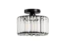 LOHAS-LED Kristall-Deckenlampe Schwarz Industriell E27 Bild 3