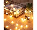 LOHAS-LED LED-Lichterkette 5m 40 Leuchten Warmweiß IP65 wasserfest Bild 2