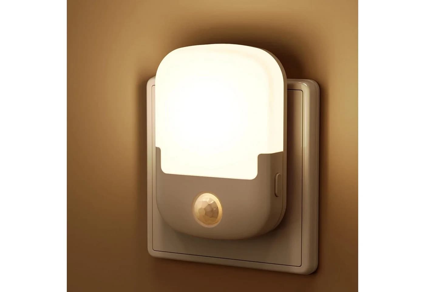 LOHAS-LED Nachtlicht „Lumi“ 3-seitig dimmbar mit Sensor Weiß 2er-Set - Bild 3
