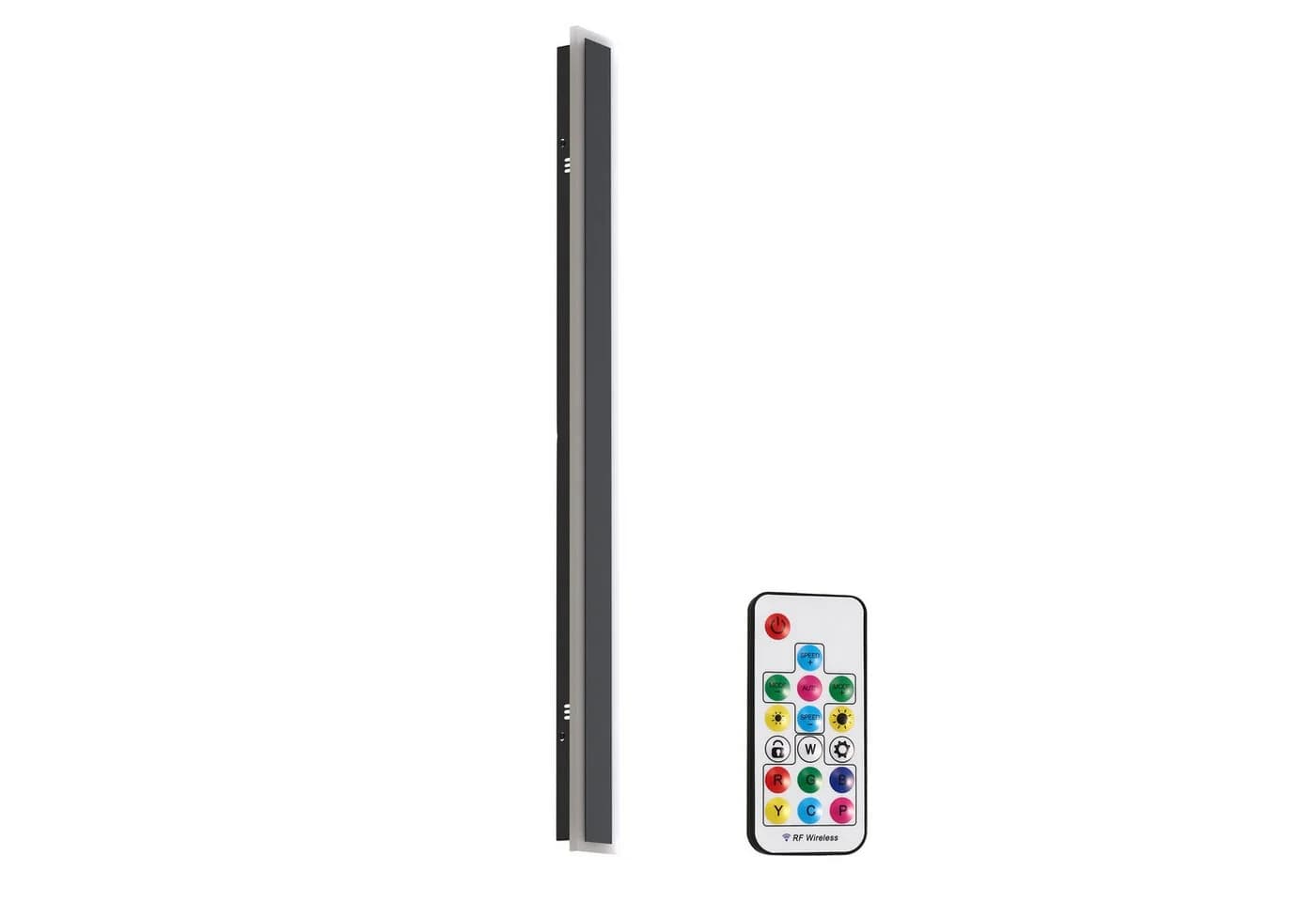 LOHAS-LED Außen-Wandleuchte 90cm Metall Acryl RGBCW Fernbedienung - Bild 3