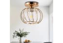 LOHAS-LED Deckenleuchte Kristall E27 Gold Schwarz Bild 4