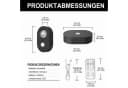 LOHAS-LED Schrankleuchte 3er Set mit Bewegungsmelder & Fernbedienung Bild 1
