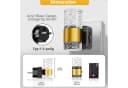 LOHAS-LED Nachtlicht 2er Set Gold Transparent Dimmbar Bild 1