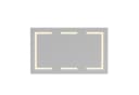 Furnishings Home Spiegelschrank mit LED-Beleuchtung und Steckdosen Weiß Bild 5