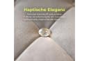 NMCXXO Polsterbett Beige mit LED und Bettkasten Bild 5
