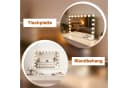 ZMH Hollywood Kosmetikspiegel mit LED-Beleuchtung und Bluetooth Bild 4