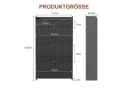 Furnishings Home Schuhschrank Schwarz 3 Klappen 2 Schubladen Bild 4