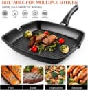 SunJas Grillpfanne 2er Set Antihaftbeschichtet Aluminium Bild 1