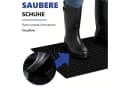 SunJas Rutschfeste Fußmatte Schwarz/Braun Schmutzfangmatte Bild 3