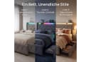 Furnishings Home Polsterbett LED Grau mit Stauraum Bild 1