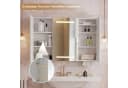 Gdood Badezimmerspiegelschrank mit LED, Touchschalter & Steckdosen Bild 5