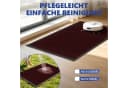 SunJas Fußmatte rutschfest Polyester modern rot/grau/schwarz Bild 4