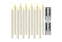 OZAVO LED-Stabkerzen 6/12er Pack mit Fernbedienung & Timer, Dimmbar, Warmweiß Bild 2