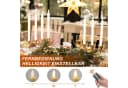 OZAVO LED-Stabkerzen 6/12er Pack mit Fernbedienung & Timer, Dimmbar, Warmweiß Bild 3