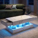 Gdood Couchtisch mit LED-Beleuchtung und Stauraum Bild 2