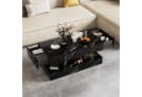 Gdood Couchtisch Hochglanz LED 16-farbig mit Schubladen Bild 4