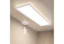 ZMH LED Deckenleuchte 100 cm mit Bewegungssensor Weiß Bild 2