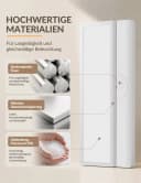 ZMH LED Deckenleuchte 100 cm mit Bewegungssensor Weiß Bild 3