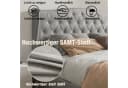 Simurq Polsterbett Chesterfield Grau Leinen Bettkasten Bild 5