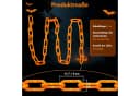 OZAVO LED-Lichterkette Halloween 3,2 m 175 LEDs Orange Bild 1