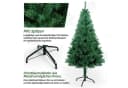 SunJas Künstlicher Weihnachtsbaum Grün mit Metallständer Bild 1
