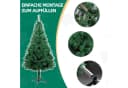 SunJas Künstlicher Weihnachtsbaum Grün mit Metallständer Bild 3