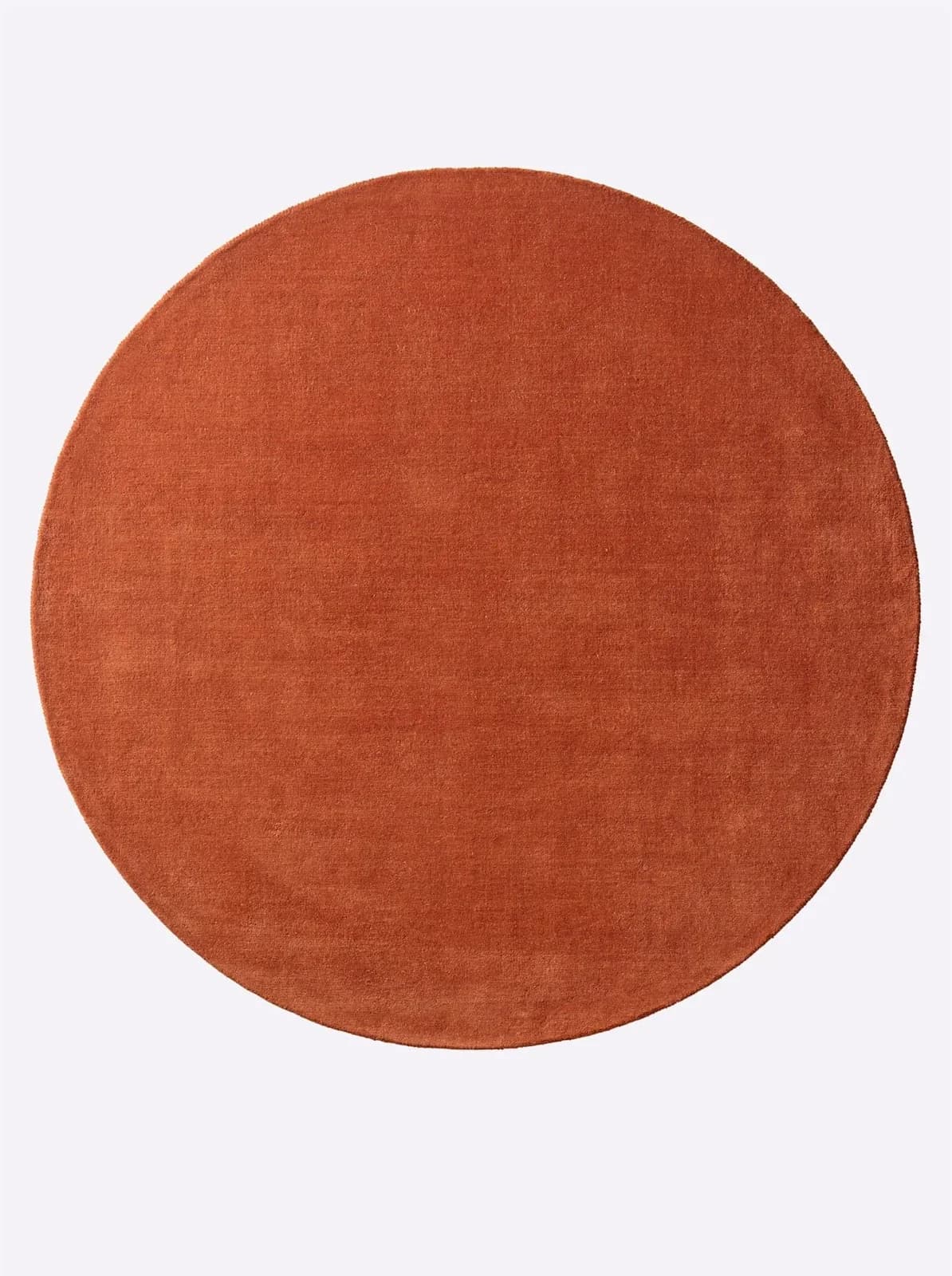 HEINE HOME Teppich Gr. 5 Terracotta Wolle